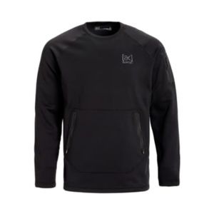 BURTON AK PISTON CREW SWEARSHIRT MEDIUM BLACK